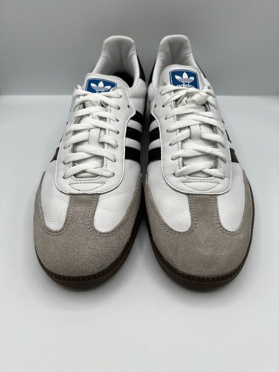 Adidas Originals Samba OG White Black Gray Men\'s And Women\'s Sneakers Shoes